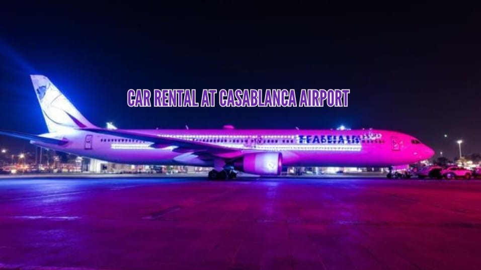 car rental Casablanca airport
