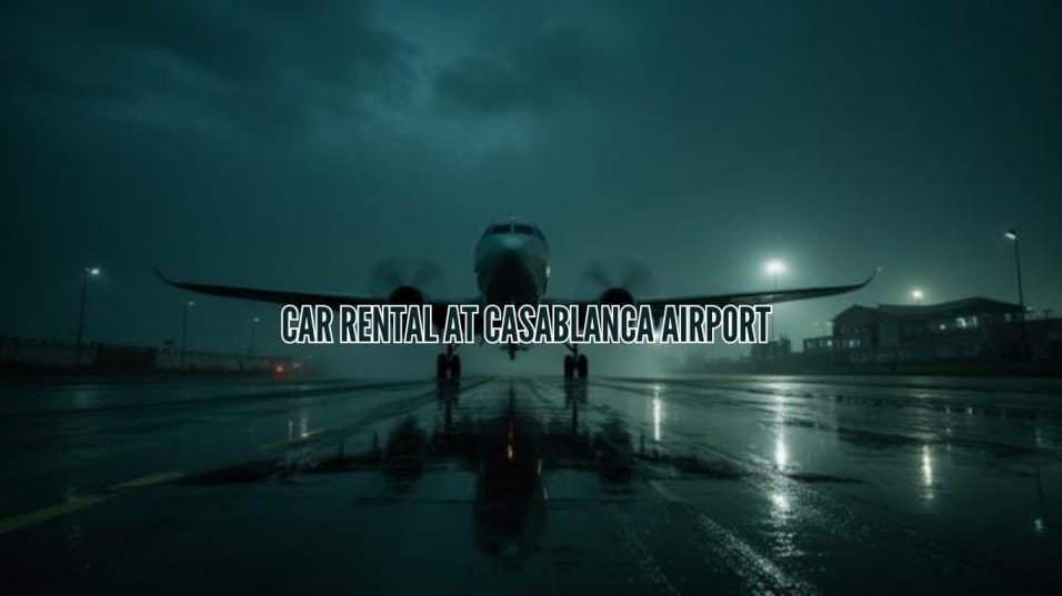 car rental Casablanca airport