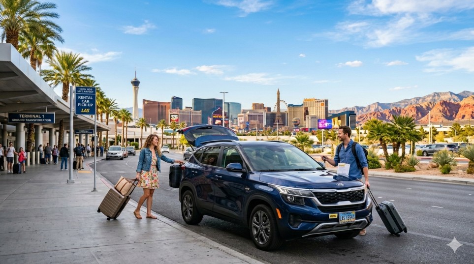 car rental vegas airport